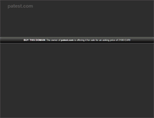 Tablet Screenshot of patest.com